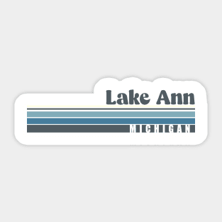 Lake Ann Sticker